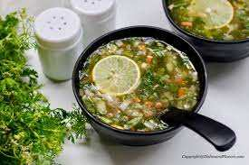 VEG LEMON CORINDER SOUP