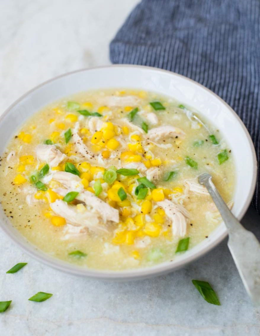 CHICKEN SWEET CORN SOUP