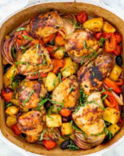 CHICKEN WITH VEGETABLE 